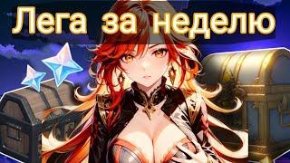 ЛЕГА ЗА НЕДЕЛЮ или как Мавуика обрекла меня на страдания | Genshin Impact