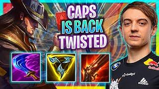 CAPS BRINGS BACK TWISTED FATE! | G2 Caps Plays Twisted Fate Mid vs Vladimir! | Season 2023