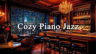 Cozy Winter Jazz Music with Romantic Bar - Relaxing Jazz Music for Dates and Love Confessions