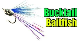 Bucktail Baitfish Streamer Fly Tying