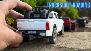 Best Pickup Trucks Collection | Offroading Popular Pickup Trucks Diecast Model Cars