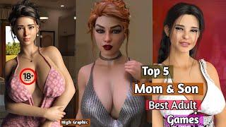 Top 5 Adult Game Part (34) || Mom And Son Best Adult Games ||  edition 2024