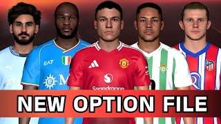 PES 2017 | New Option File 2024 For Smoke Patch - Summer Transfers (August 2024)