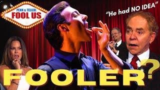 TELLER FOOLED by HIS OWN Magic Trick? // Piero Venesia on Penn & Teller Fool Us Premiere