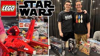 MY FIRST TIME... Meeting A LEGO Star Wars Designer! (MandR Vlog)