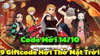 Hơi Thở Mặt Trời - 9 Giftcode Hơi Thở Mặt Trời & Code Mới 14/10 - Hơi Thở Mặt Trời Code