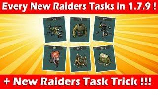 Every New Raiders Tasks In 1.7.9 + New Tasks Trick! Last Day On Earth