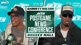 Garrett Wilson and Breece Hall on 'frustrating' New York Jets season | SNY