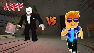 Страшная история про побег от Джеффа в Роблокс Roblox Jeff