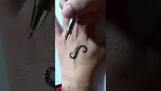 Tribal Tattoos || DIY tattoo temporary