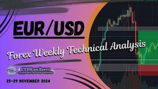 EURUSD | Forex Weekly Technical Analysis for 25 - 29 November 2024 by CYNS on Forex