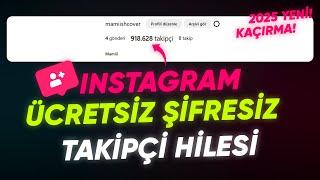 1 DAKİKADA 5.000 İNSTAGRAM TAKİPÇİ HİLESİ - ÜCRETSİZ ŞİFRESİZ İNSTAGRAM TAKİPÇİ HİLESİ 2025