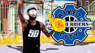 TAKING OVER RIVET CITY WITH THE #1 BEST GUARD BUILD + JUMPSHOT + DRIBBLE MOVES in NBA 2K25!