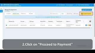 9. Manage Application  - Thai E-Visa Official Website