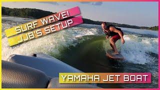 Jeff's Jet Boat Surf Wave In Action - Yamaha Jet Boat