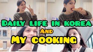 Cooking indian food in korea  and my daily life in korea vlog