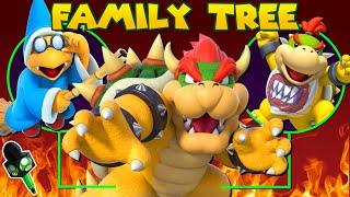 The Bowser Family Tree - The History Of The Koopa King! 