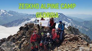 Zeskho alpine camp. Climbing and mountaneering in Georgia. Зесхо. Грузия.