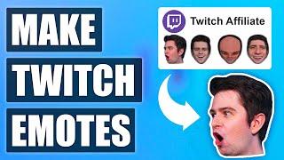 How to Make Emotes For Free | Twitch Emote Tutorial (EASY)