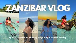 Travel vlog to Zanzibar!