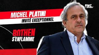 Ligue des champions, Mbappé, évolution du jeu... l'intégrale de Platini dans Rothen s'enflamme