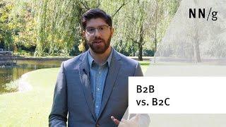 B2B vs. B2C Websites (Page Laubheimer)