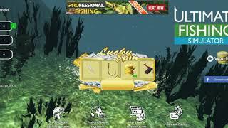 ULTIMATE FISHING SIMULATOR #1 ПЕРВЫЙ ВЗГЛЯД |  УБИЙЦА My Fishing World?