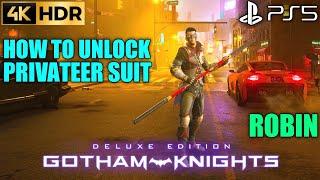 How to Unlock Privateer Suit Gotham Knights Privateer Suit Unlock | Gotham Knights Privateer Outfit