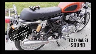 Interceptor 650 Tec Exhaust Sound Comparison #royalenfield #interceptor650 #exhaustsound