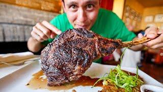 $115 BISON TOMAHAWK!!  New Jersey Food Tour - Anthony Bourdain (Day 1)