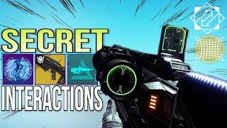 This NEW Exotic PULSE RIFLE is INSANE! REVISION ZERO SECRET Exotic INTERACTIONS! [Destiny 2]