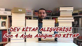 DEV KİTAP ALIŞVERİŞİ | Son 4 Ayda Aldığım Tüm Kitaplar 