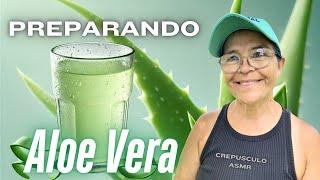 Preparando Aloe Vera #viralvideo #asmr #video