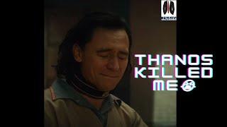 Loki see his future death scene || loving you is a losing game || #shorts #loki