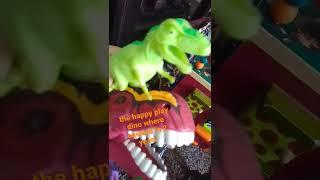 the happy play dino where gone for 2 days