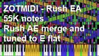 [Black MIDI] - Rush EA (AE merge & tuned to E)