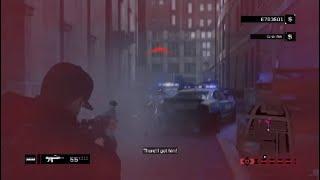 Watch Dogs 5 Star Police Chase and Shootout - Realistic Difficulty