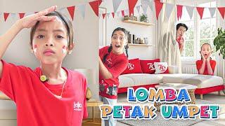 LEIKA HIDE AND SEEK COMPETITION  WITH DINAR QAIREEN AND TOMPEL AT A POOL VILLA!  FUNNY KIDS VIDEO