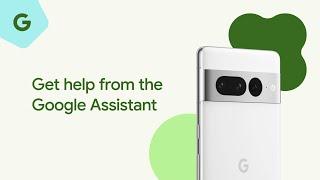 Get help from the Google Assistant