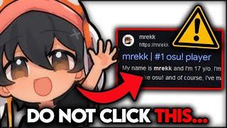 The Mrekk Website Situation Is Wild... | osu!