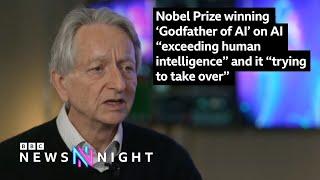 ‘Godfather of AI’ on AI “exceeding human intelligence” and it “trying to take over”