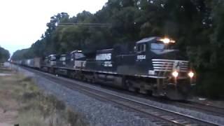 NS M23 Manifest123 Xtra section Trio Of Dash 9s lead by Five Row 8 19 18