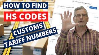 How To Find HS Codes, Customs Tariff Numbers EASILY For Etsy Sellers And E-Commerce Other Sites