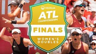 Parenteau/Rohrabacher vs Waters/Bright at the Veolia Atlanta Pickleball Championships