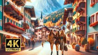 Merano : Beautiful Hidden Gem in Northan Italy. 4K Walking Tour