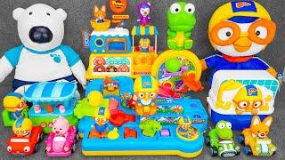 [Toy ASMR] 97 Minutes Satisfying with Unboxing Pororo Potty Training & Pororo Shower Bath Toy