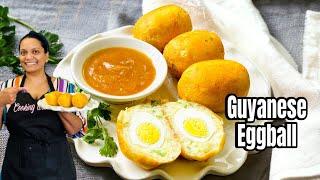 Guyanese Cassava/ Yucca  Eggballs #guyaneserecipe #viralvideo #eggballs #streetfood