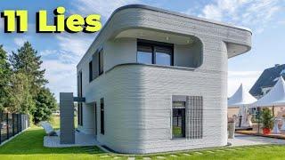 11 Lies of the 3D Printed House | EXPOSING THE TRUTH of Printed Construction