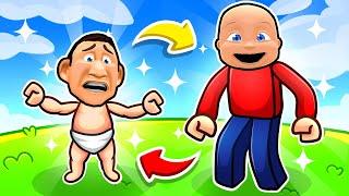 Baby & Daddy SWAP BODIES in Roblox!