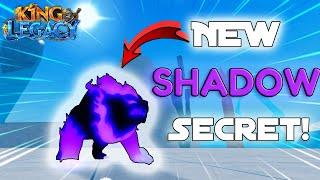 **NEW** Shadow SECRET TRANSFORMATION! 🃏 | King Legacy Update 7!